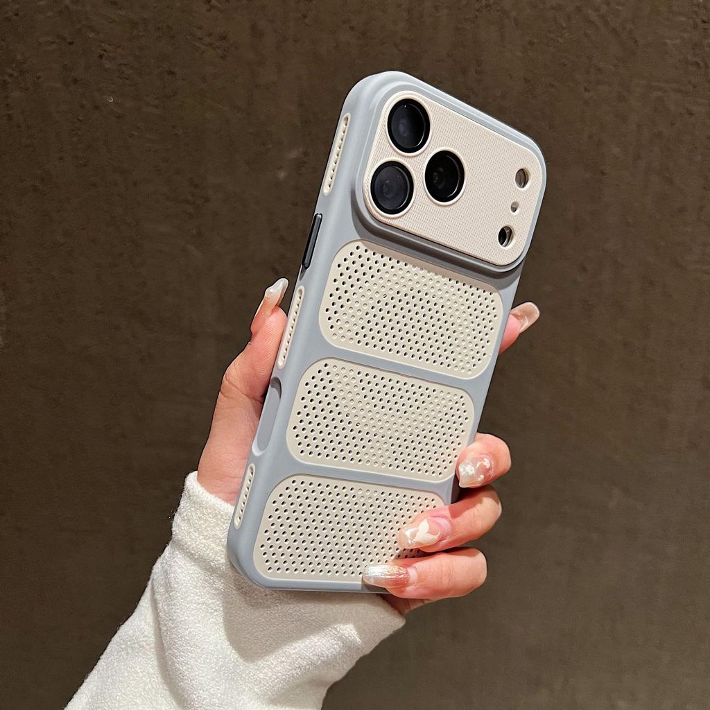 Применимо к iPhone17proMax теплоотводящий магнитный присасывающий чехол для мобильного телефона Apple 16 вентиляционное отверстие 15 матовый противоударный защитный чехол