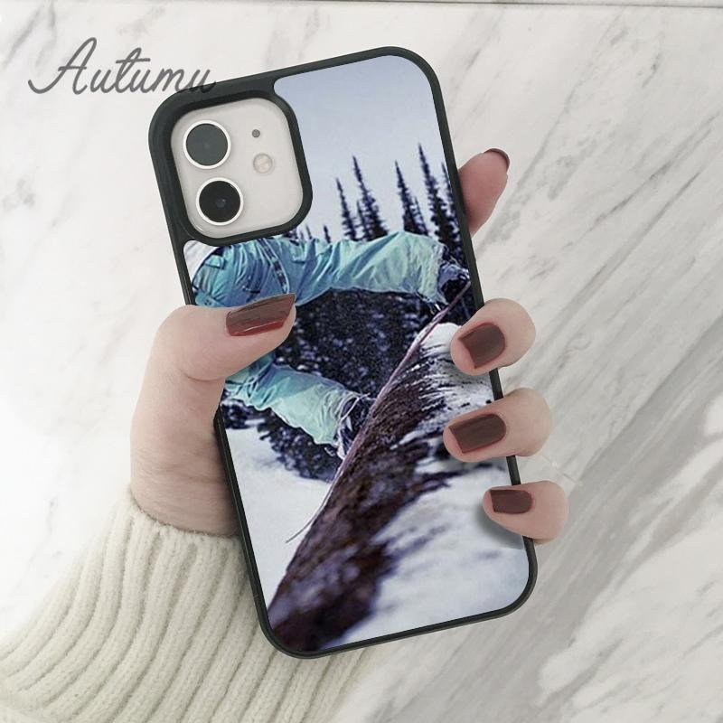 Чехол для телефона Snow Or Die Ski Snowboard для iPhone 11 12 13 14 Pro Max mini XR XS SE 2020 6S 7 8 Plus Samsung Galaxy S21 S22
