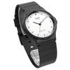 Casio Аналоговые часы MQ-24-1BL / MQ-24-7EL с уретановым ремешком, унисекс, черные, 24-часовой формат, белые, международная модель [импортные]