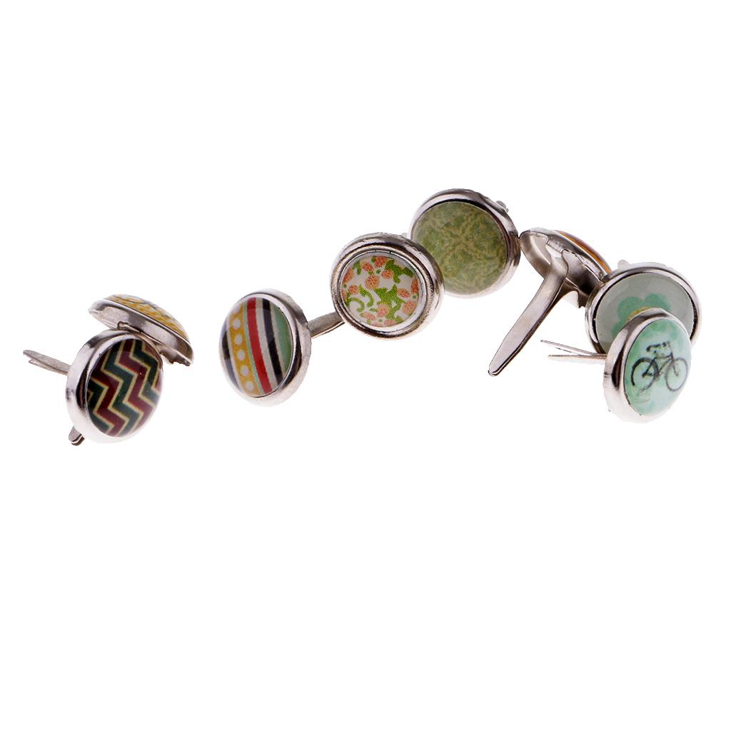 50 шт. смешанные круглые украшения для изготовления ювелирных изделий своими руками, скрапбукинг