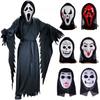 Halloween Scary Mask Scream Horror Ghost Face Witches Mask Full Head Masks Cosplay Costume Props