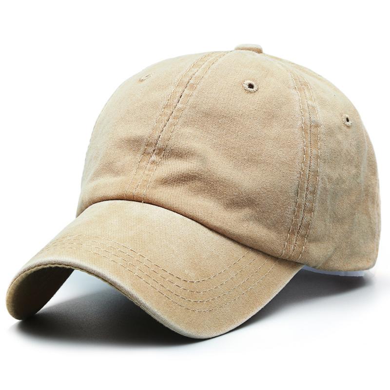 Fashion New Vintage Washed Cotton Baseball Cap Parent Kids Adjustable Solid Color Casual Sun Hats For Boy Girl Spring Summer