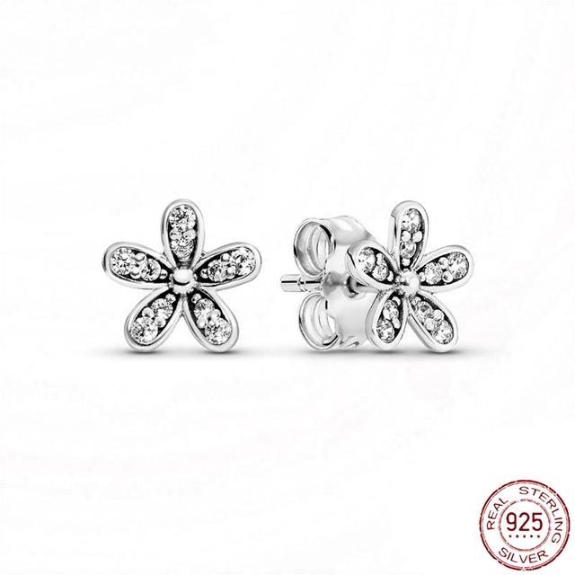 Серьги из стерлингового серебра 925 пробы, настоящее большое сердце, циркон, круглые серьги-кольца для женщин, модные серебряные серьги, ювелирные изделия, подарок