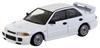 TARMACWORKS Mitsubishi Lancer RS Evolution III White Completed Product 1/64 T64G-050-RS