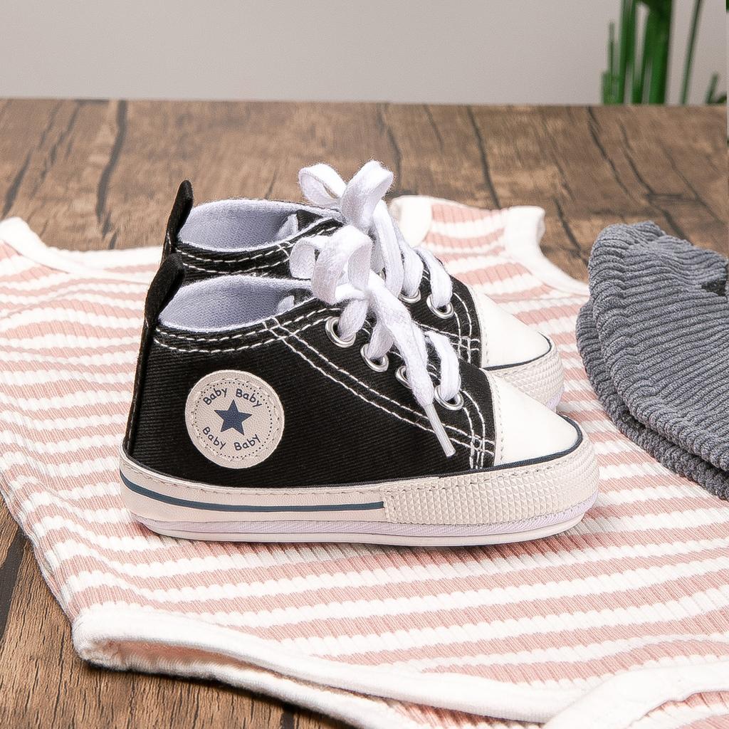 Осенне-зимняя новая детская парусиновая обувь, классическая парусиновая обувь, обувь для малышей с противоскользящей резиновой подошвой, детская обувь