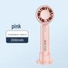 Ultra-Quiet USB Handheld Mini Fan - Three-Speed, Portable for Office Use