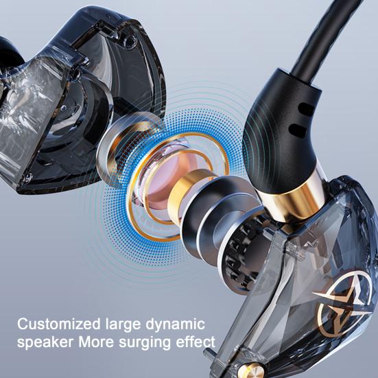 Проводная гарнитура Стерео микрофон Hi-Fi Стабильное объемное звучание с передачей Высокая чувствительность Прослушивание музыки