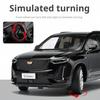 1:24 Cadillac XT6 Officially Licensed u46 Exquisite Alloy Simulation American Family SUV Car Model Decoration Light & Sound