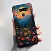 New Design Phone Case For LG K50S Shockproof Soft Bumper Silicone Black Case Romantic Scenery Printed Protective Cover