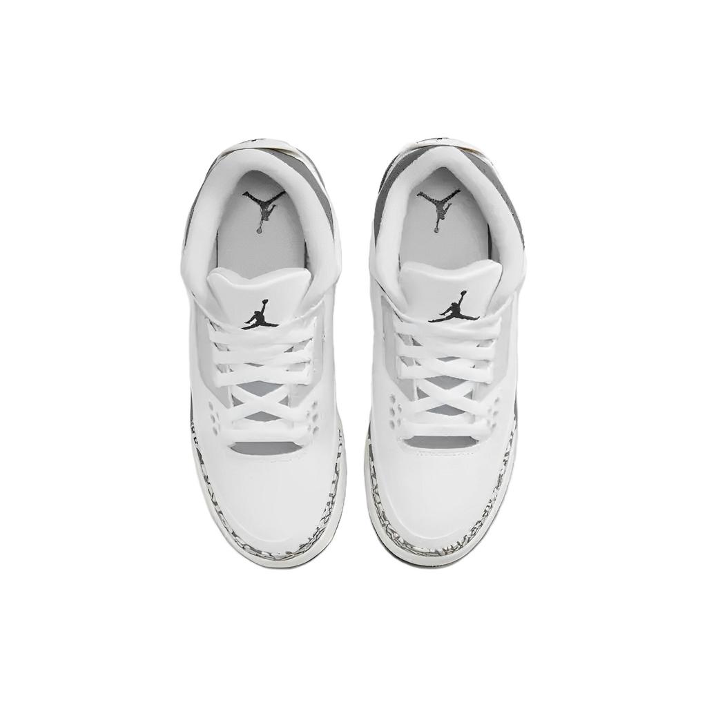 Детские кроссовки Air Jordan 3 Retro GS Hide N Sneak White Black Iron DX6665-100
