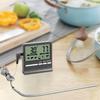 Digital Barbecue Food Thermometer Probe Meter Oven Thermomet Probe Meter Outdoor Oven Meat Cooking Thermometer for Kitchen
