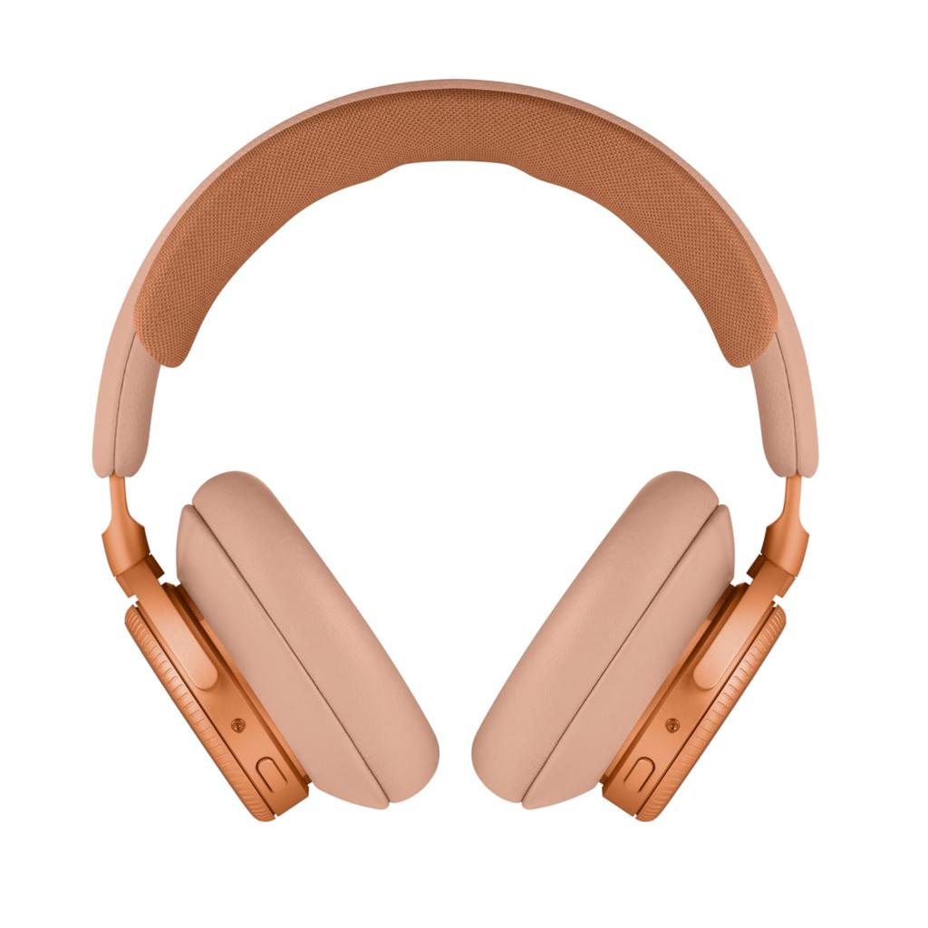 Bang Olufsen Flagship Wireless Headphones Beoplay H100 Sunset Apricot Active Noise Cancellation Bluetooth Stereo Wired Sustainable Design & 3.5mm