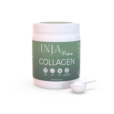 Добавка INJA Wellness Prime Marine Collagen для оригинальной японской коллагеновой формулы, здоровая кожа и суставы, неароматизированный коллагеновый порошок, 150 г