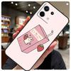 Милый чехол-коробочка клубничного молока для Xiaomi Redmi Note 14 10 11 12 13 15 Pro Plus Чехол для Redmi 15 15C 14C 10C 12C 13C