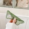 Прозрачный японский чехол для телефона в стиле ретро Kawaii Jelly Green для Iphone 13 12 11 Pro Max Xr Xs Max 7 8 Plus X 7plus, милый чехол