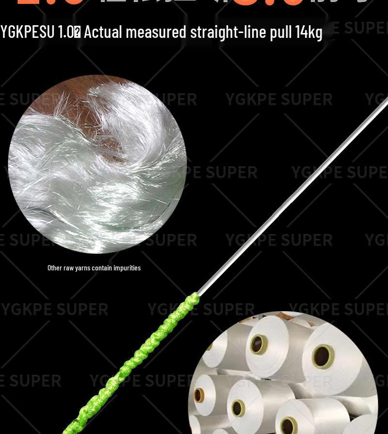 Новая плетёная леска PE с 16+1 жилами для морской рыбалки - Ультра-дальний заброс, Сильная фиксация, Черная, Идеально подходит для ловли на блесну