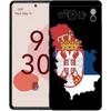 Чехол для телефона с флагом Сербии для Google Pixel 8 7 6 Pro 6A 5G, черный, мягкий, противоударный, задняя крышка, силиконовый чехол из ТПУ