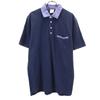 Short Sleeve Polo Shirt M Navy Fawn Men's Used