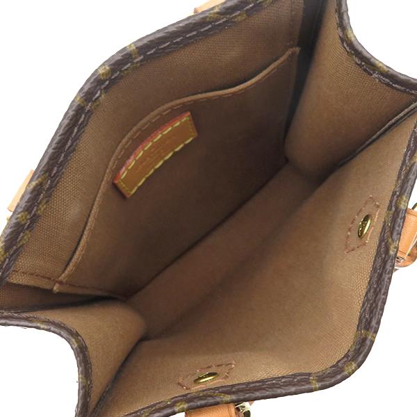 LOUIS VUITTON M69442 Monogram Petit Sac Plat2WAY bag Monogram canvas Array
