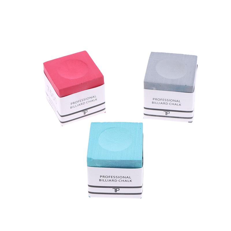 Квадратный мел для бильярда Tp7500 Нескользящий Мелкий порошок Снукер Нейтральный Мел для пула Бильярдные аксессуары Доступны 5 цветов