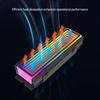 ARGB AURA Plug Sync Компьютерный SSD M2 Радиатор Алюминиевый ПК RGB M.2 Nvme Кулер Радиатор Твердотельный накопитель Радиатор Охладитель