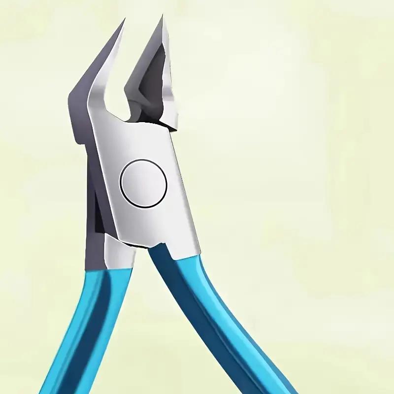 Ультра-острые прецизионные кусачки для ногтей профессионального класса, триммер для толстых ногтей и кусачки для безопасной коррекции