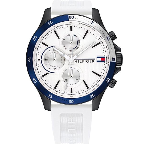 Tommy Hilfiger White Leather White Dial Parallel Import 1791723 Wrist Watch