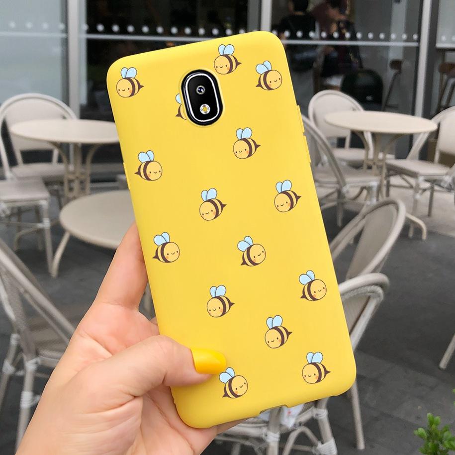 For Samsung Galaxy J5 2017 J530 SM-J530F Case Cute Cartoon Cats Unicorn Butterfly Bee Soft Cover for Samsung J5 2017 J530F Funda