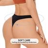 Сексуальные женские трусики с низкой талией, трусики-стринги с низкой талией, бесшовное женское нижнее белье с Т-образной спинкой #JS001