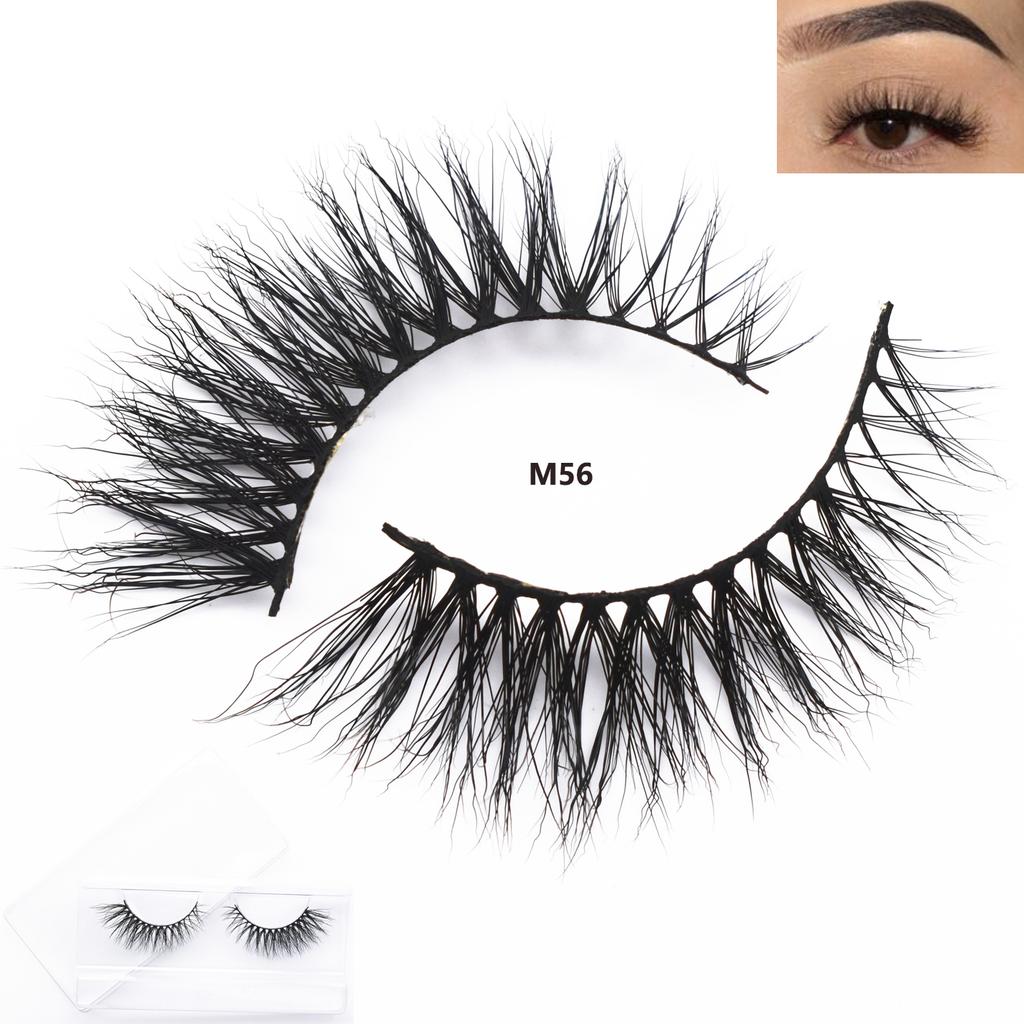 A13 False Eyelash 3D Mink Lashes Soft Natural Handmade Cruelty Free Mink Eyelashes Lightweight Full Strip Cilios Posticos Makeup