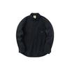 Anta Life Series Solid Color Logo Button-Up Collar Jacket Unisex Jackets Black 172248771-2
