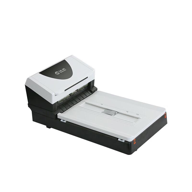 Hanvon HW-F4G80 High-Speed Sheet-fed Scanner with OCR CN plug (adapter included)