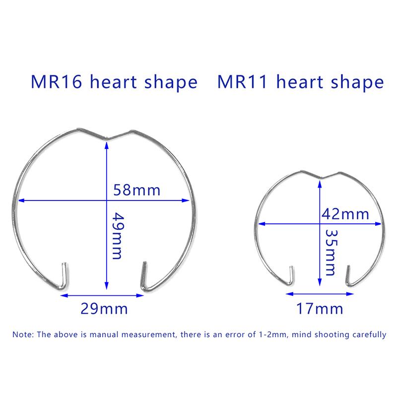 Фиксирующее пружинное кольцо для точечного светильника даунлайта, пружинный светильник, аксессуары для освещения, фиксирующий зажим