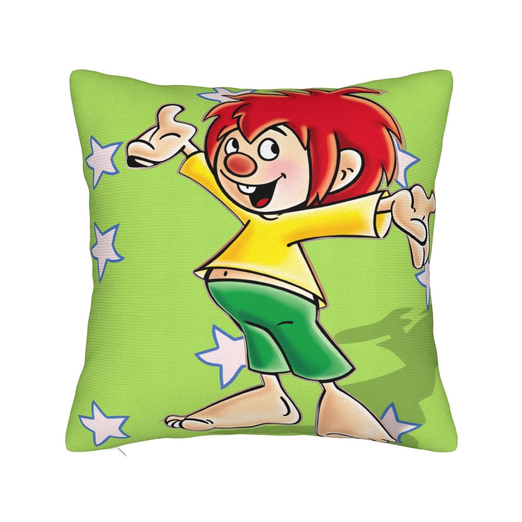 Pillow Case P-Pumuckl Comfy Pillow Cover For Sofa Bedroom Home Decor Vintage Pillowcases