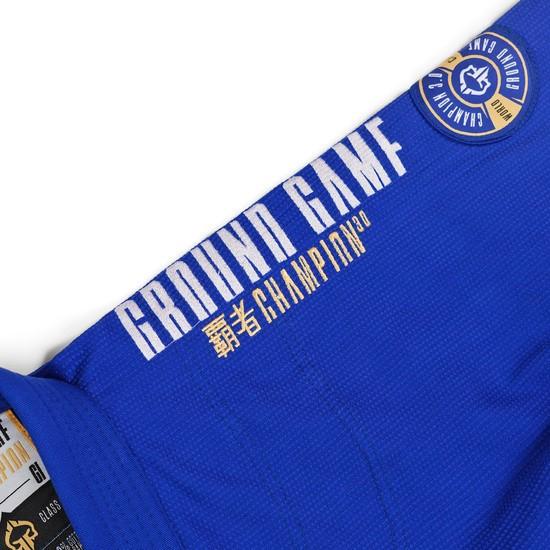 Ground Game Kimono/Gi BJJ Men's Champion 3.0 Blue A2