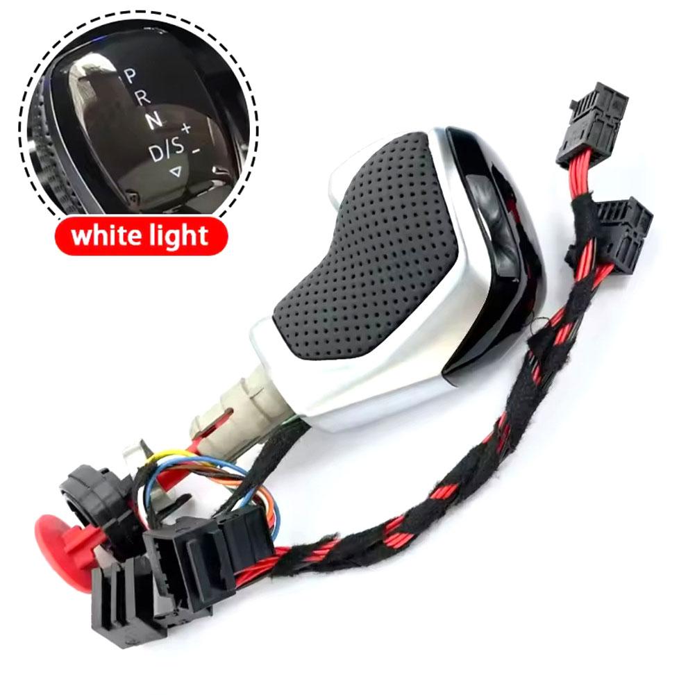 Светодиодная электронная ручка с подсветкой, ручка переключения передач для VW Golf MK6 MK7, автоматическая коробка передач, селектор, автомобильная запчасть