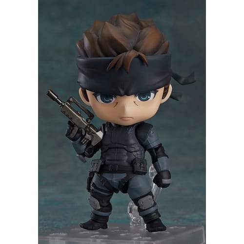 Nendoroid Metal Gear Solid Snake Non-scale Plastic Pre-painted Action Figure (second Re-release)