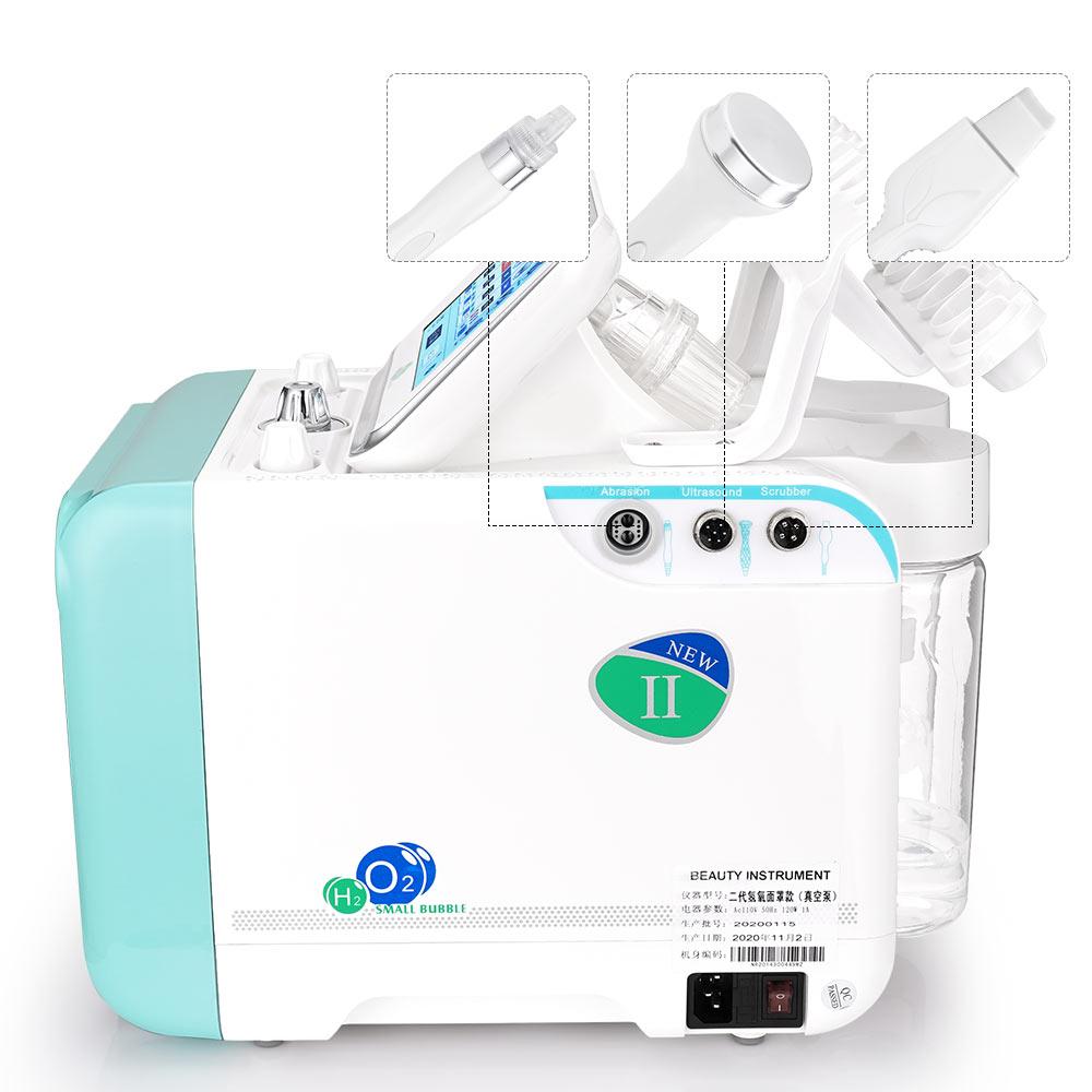 6 в 1 гидродермабразия, микродермабразия, пилинг для лица, машина для глубокого очищения