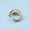 Ahjeong Erode Ring. Gold