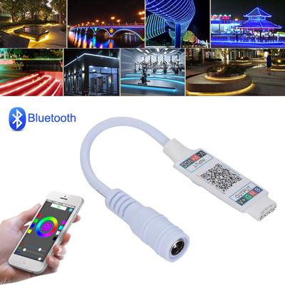 Новый умный Bluetooth-контроллер RGB для светодиодной ленты, адаптер питания DC 5-24V