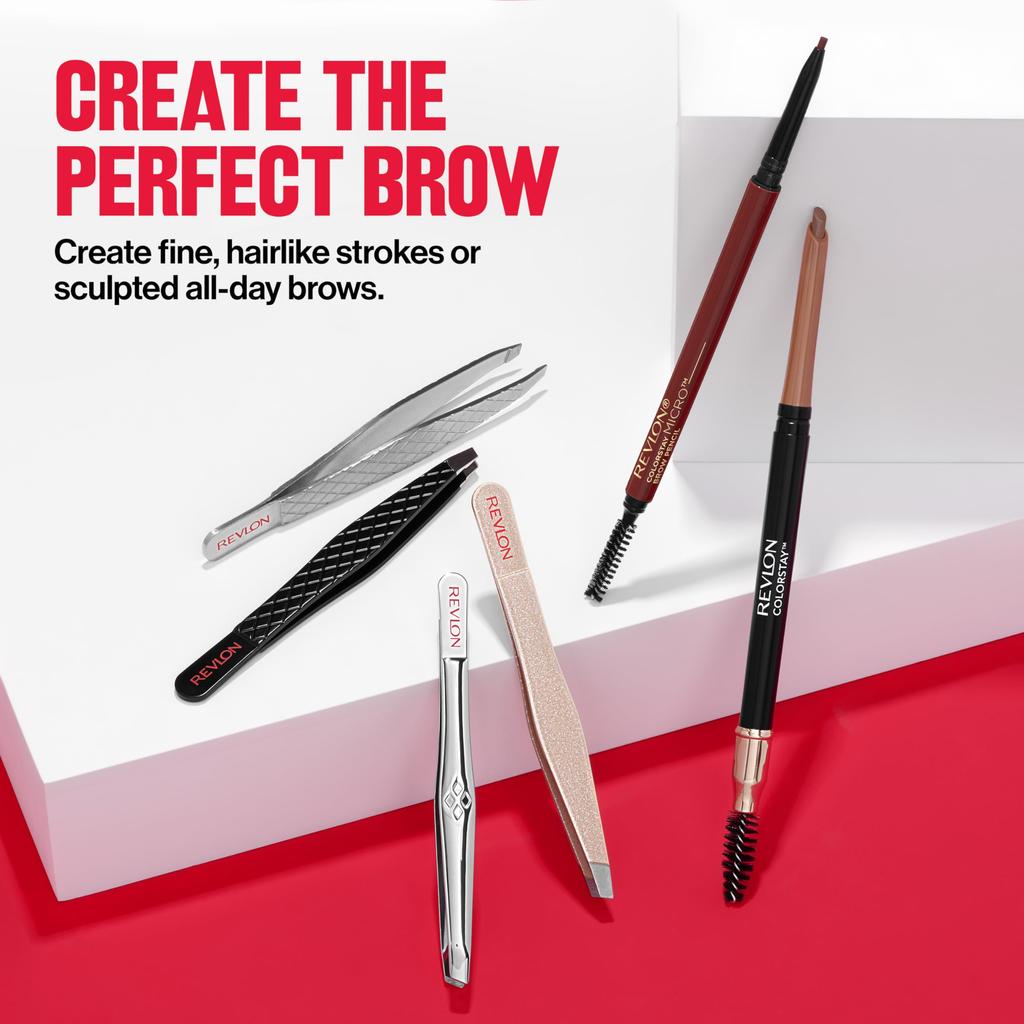 Пинцет Revlon Expert со скошенным кончиком 1 шт. (Пакет 3)