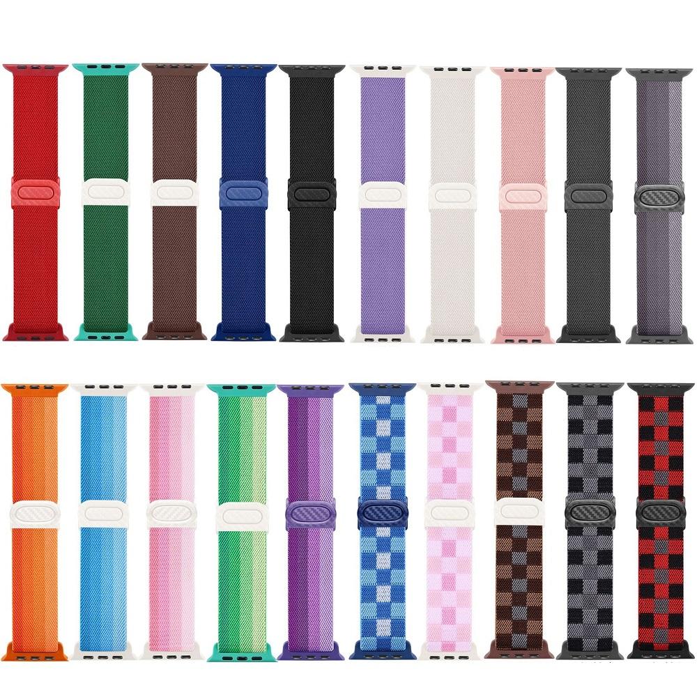 Нейлоновый ремешок для Apple Watch Series Watch 9 8 Ultra 2 7 6 5 38 42 мм, сменная петля для ремешка для Iwatch Series 3 45 мм 49 мм