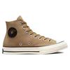 Converse Кроссовки унисекс Chuck 70 Suede High Sand Dune Brown Egret Black A01457C