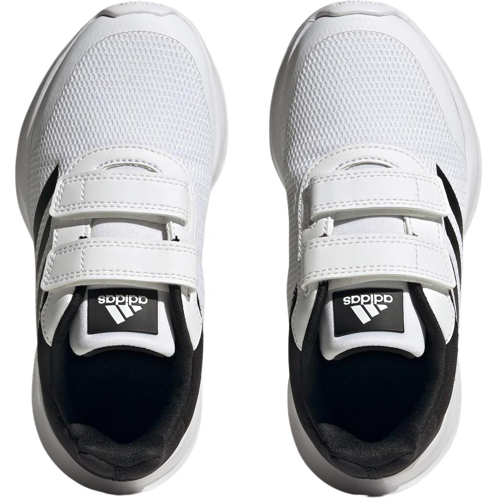 Adidas Tensaurs Comfortable Versatile Durable Low-Top Running Shoes Kids Sneakers White Black IF0354