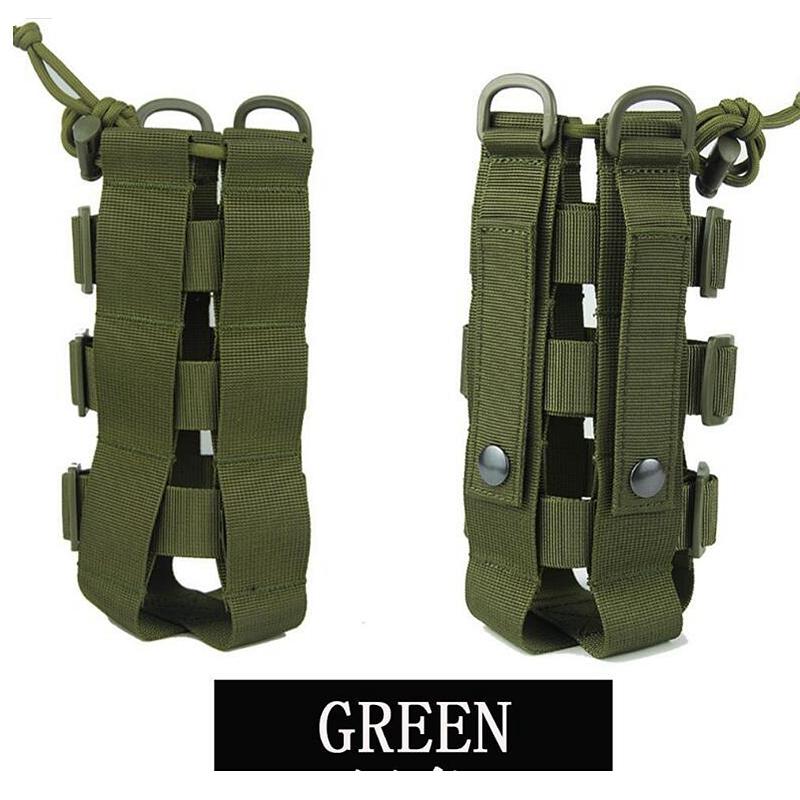 Water Bottle Pouch Oxford Military Canteen Cover Holster Outdoor Camping Kits Holder Travel Kettle Bag With Molle System