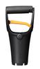 Fiskars Double-Sided Garden Shovel for Soil and Plant Repotting + Brush