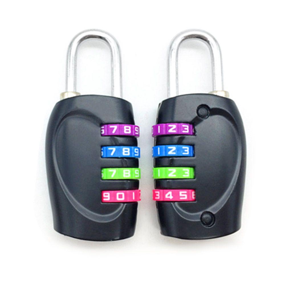 Accessories Zinc Alloy Color Padlock Window Door Combination Padlock 4-digit Number Password Lock