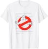 Ghostbusters Ghost Logo Stencil On Brick Funny Retro Movie T-Shirt