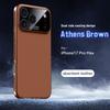 Для iPhone 17 Pro Max Чехол Роскошный Магнитный Для Magsafe Гибридный PU+PC Тонкий Кожаный Чехол-накладка Матовый Противоскользящий Жесткий Чехол Для iPhone 16 15 14 Pro Max