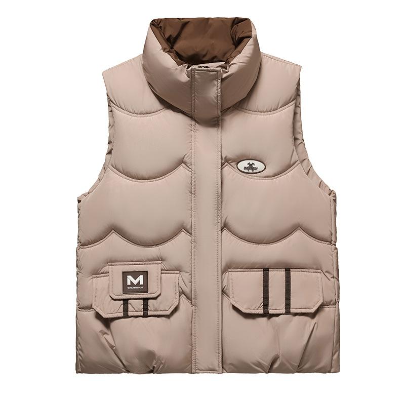 Модный жилет жилет женский осень зима новый толстый теплый жилет жилет женский верхняя одежда корейский свободный жилет куртка